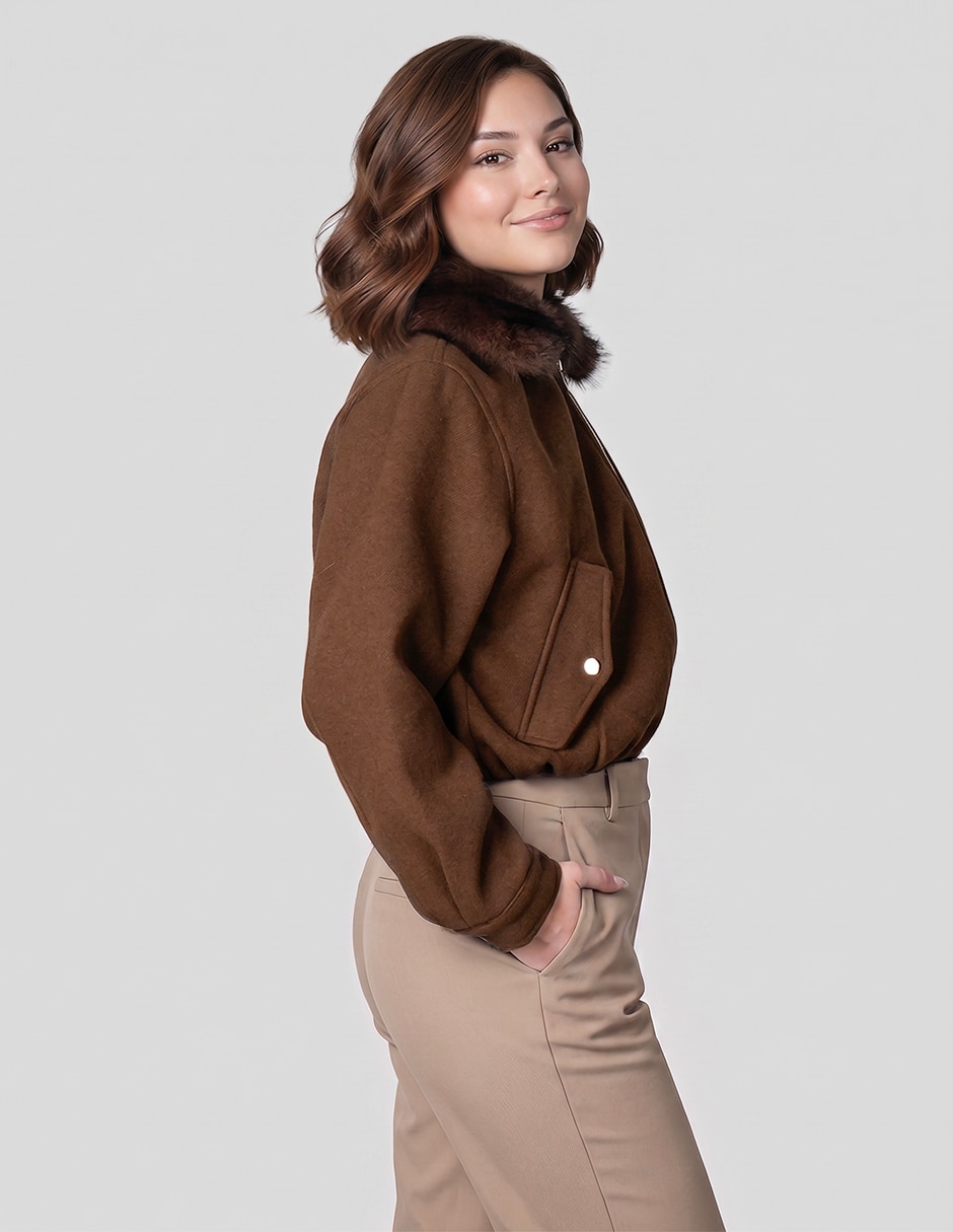 Chamarra Bomber para mujer 5