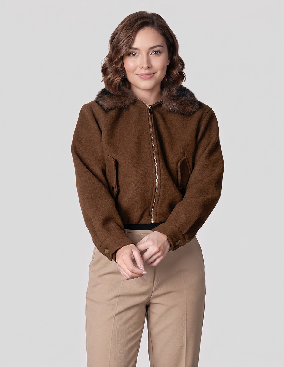 Chamarra Bomber para mujer