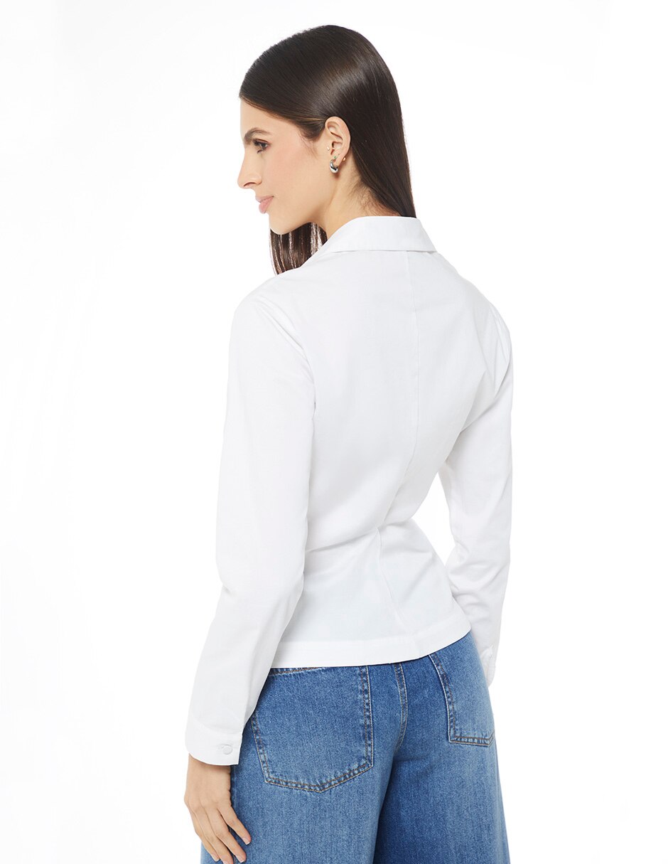 Blusa manga larga para mujer 2