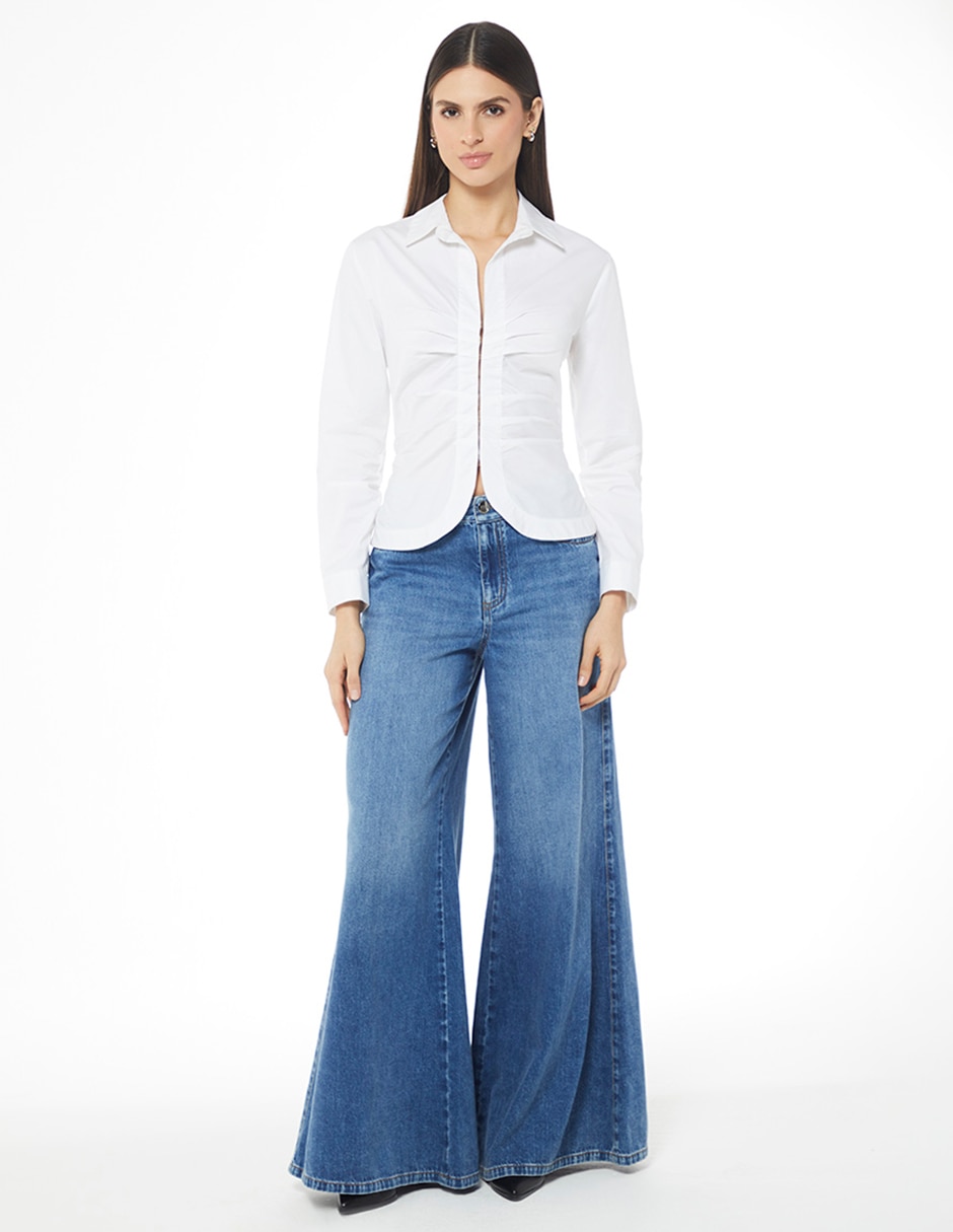 Blusa manga larga para mujer 3