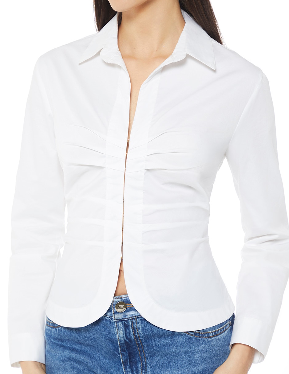Blusa manga larga para mujer 4