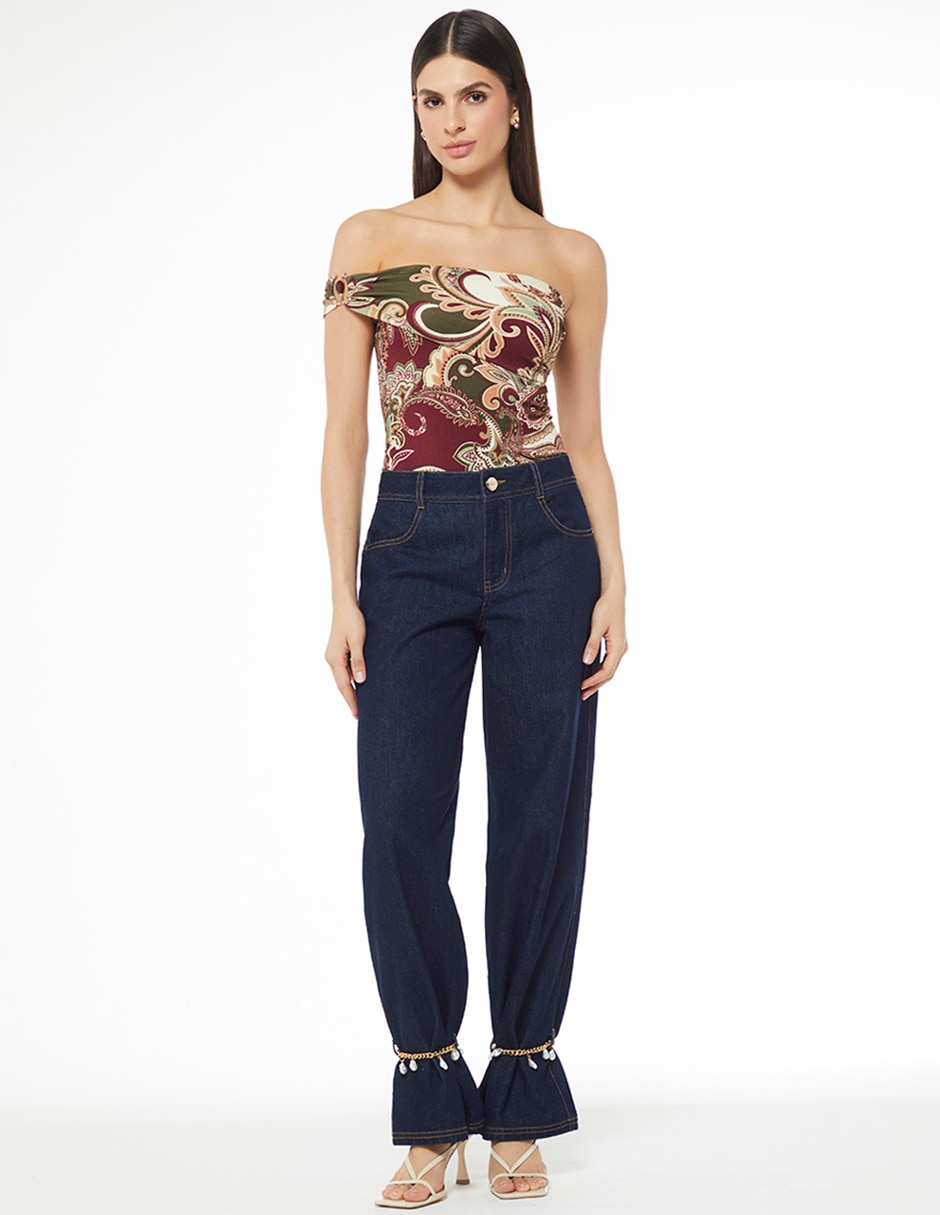 Blusa Studio F Paraiso Malawi sin manga para mujer