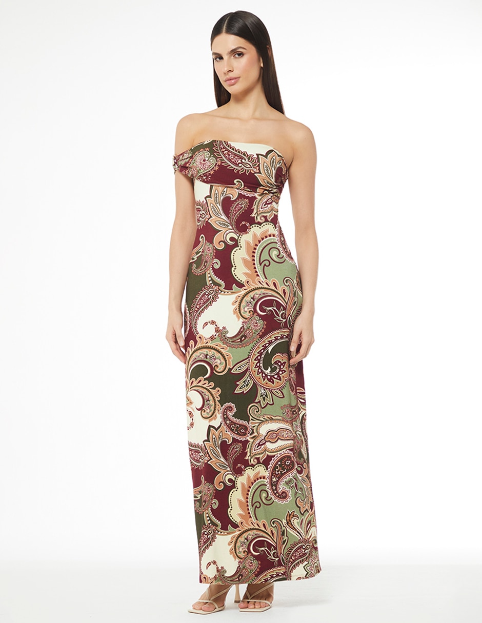 Vestido largo casual Paraiso Malawi para mujer 1