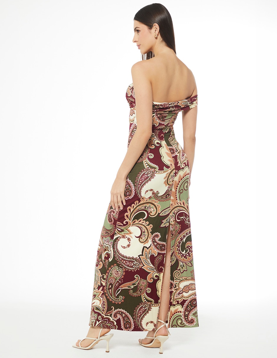 Vestido largo casual Paraiso Malawi para mujer 2