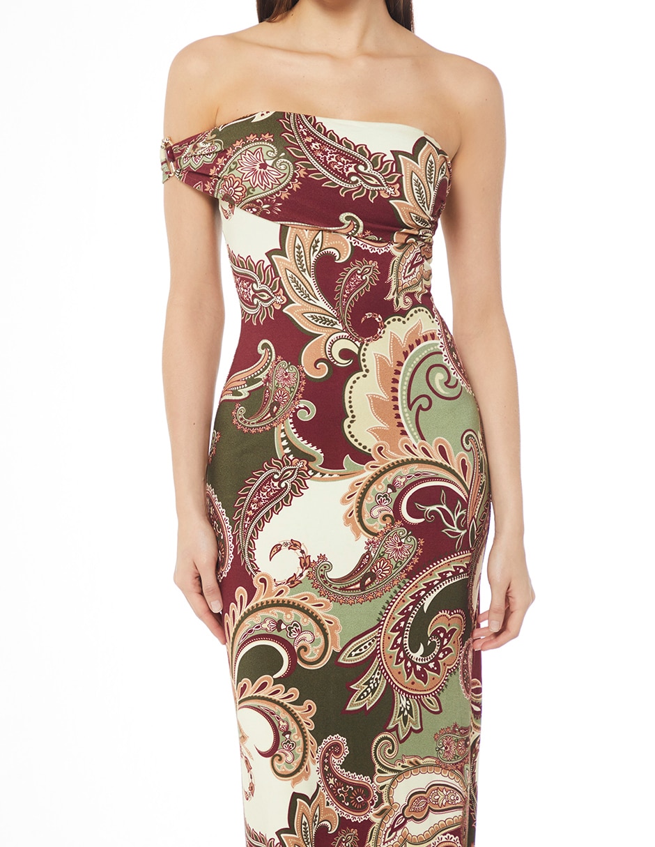 Vestido largo casual Paraiso Malawi para mujer 4