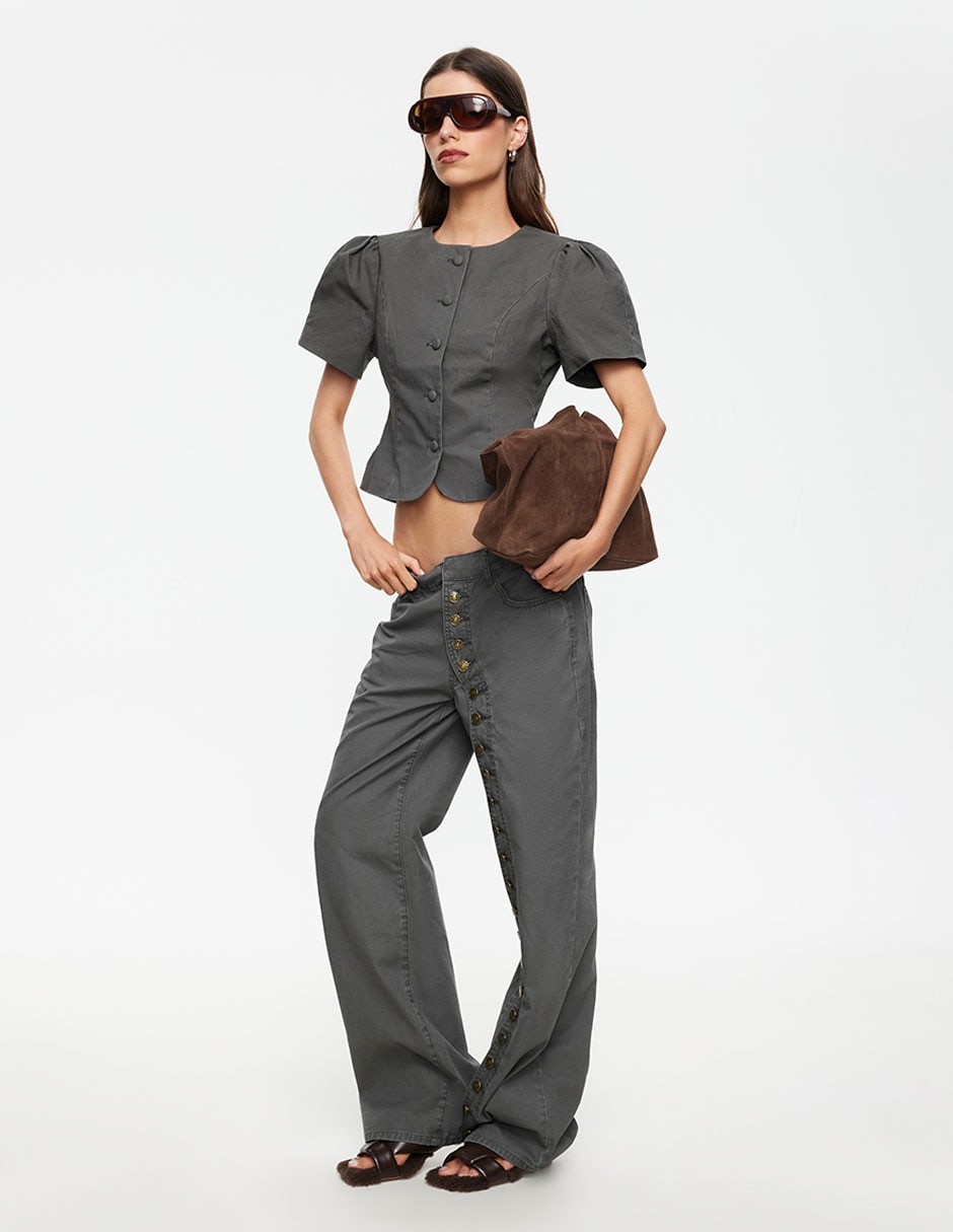 Pantalón amplio para mujer 5