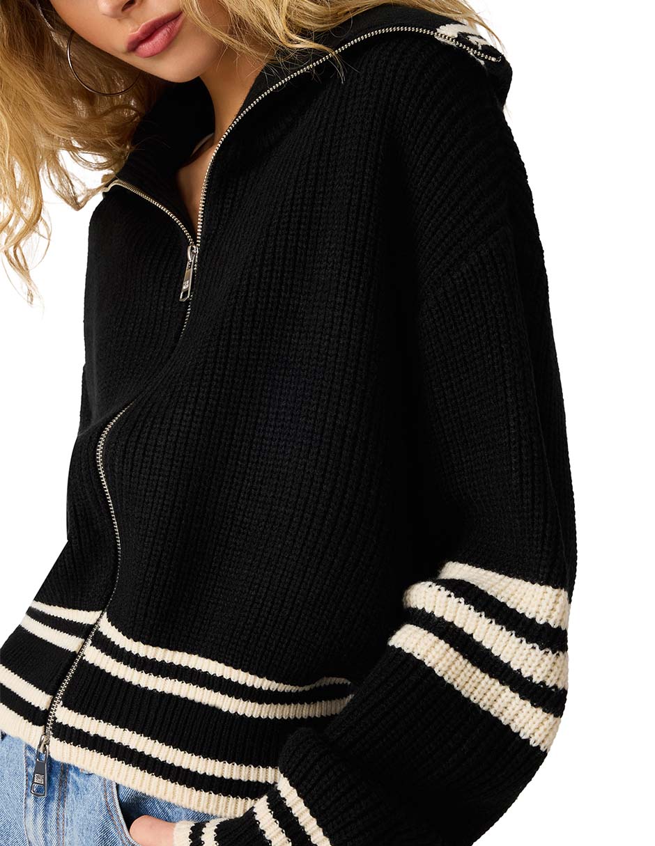 Suéter Steve Madden cuello solapa para mujer