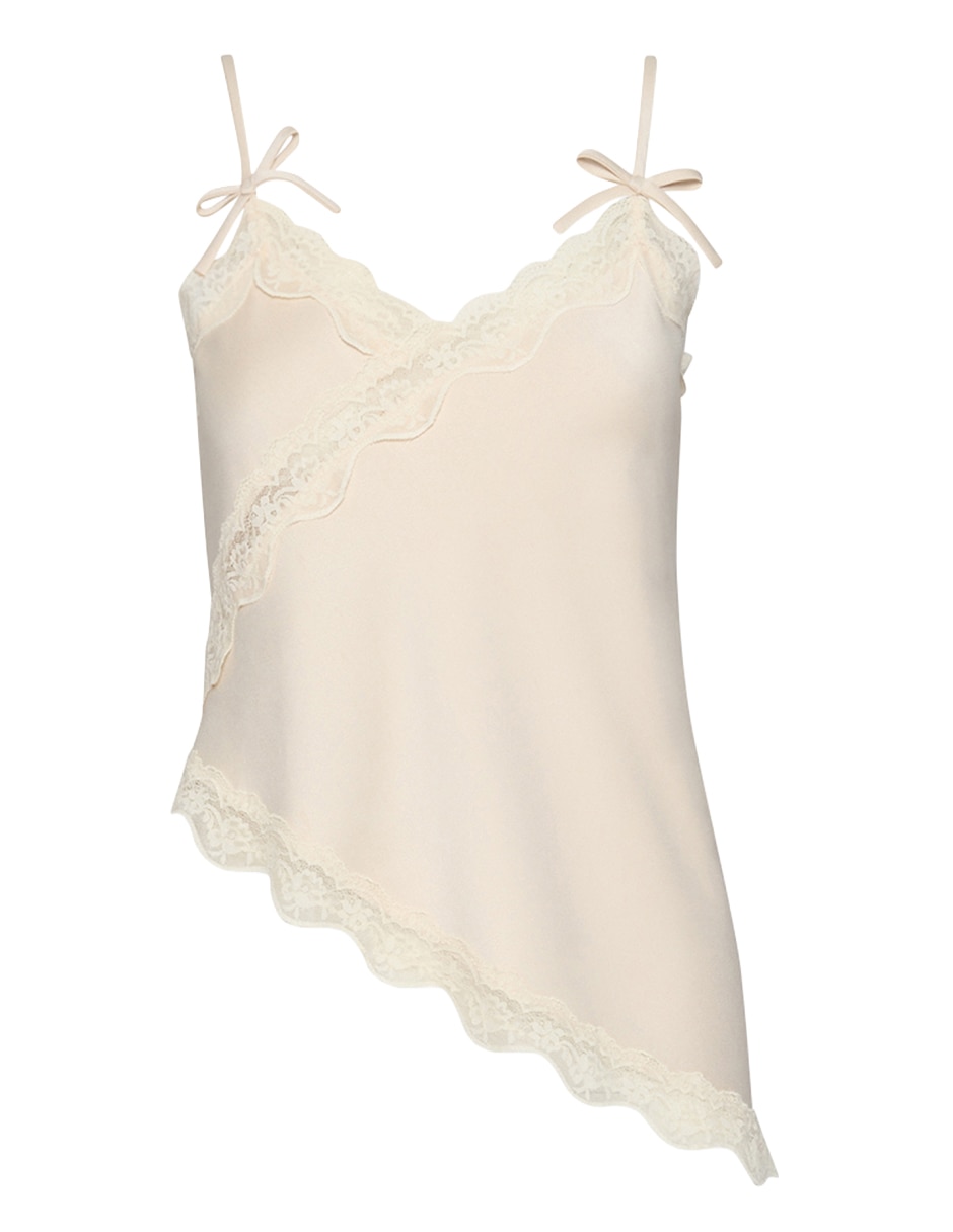 Top escote V tirante ajustable 8