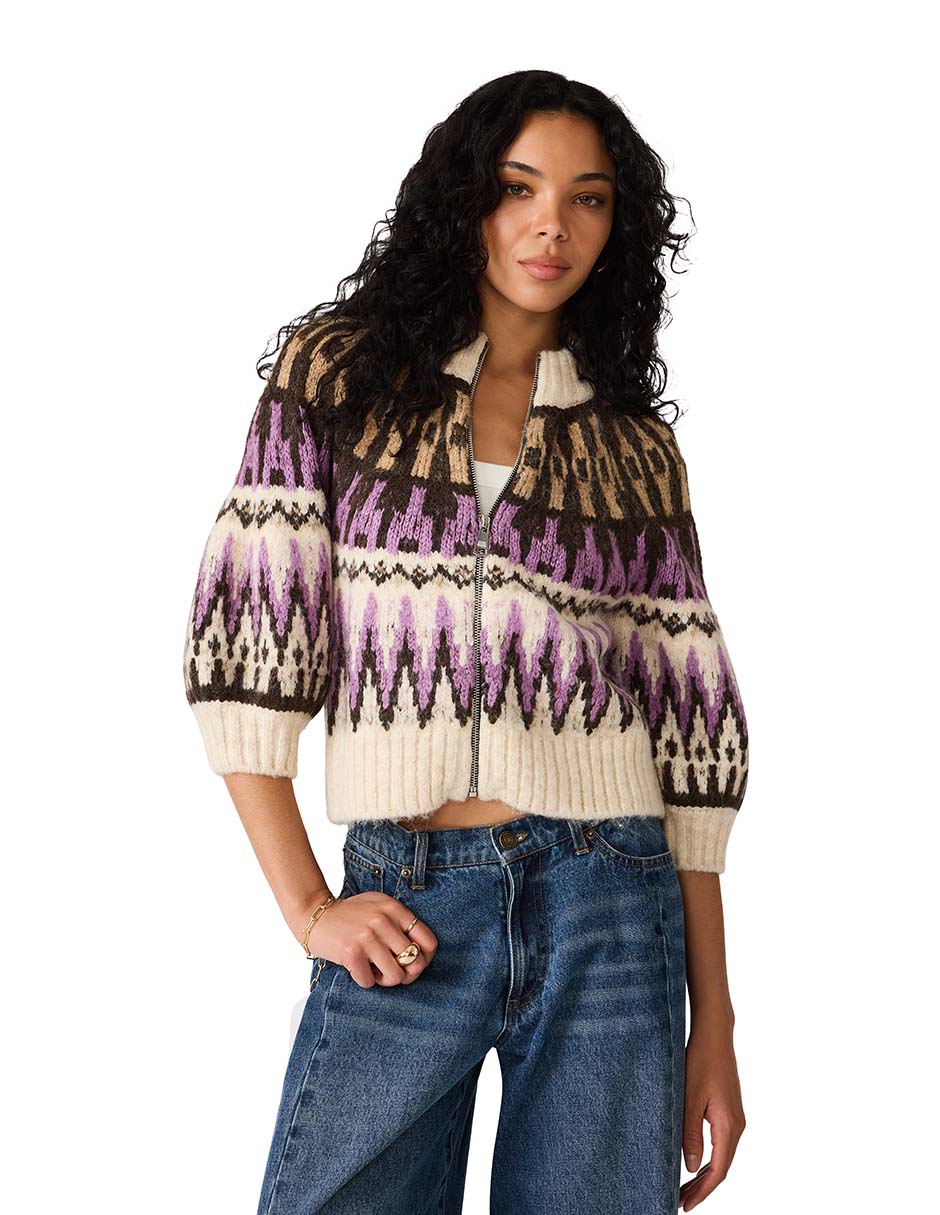 Suéter cuello alto para mujer 4