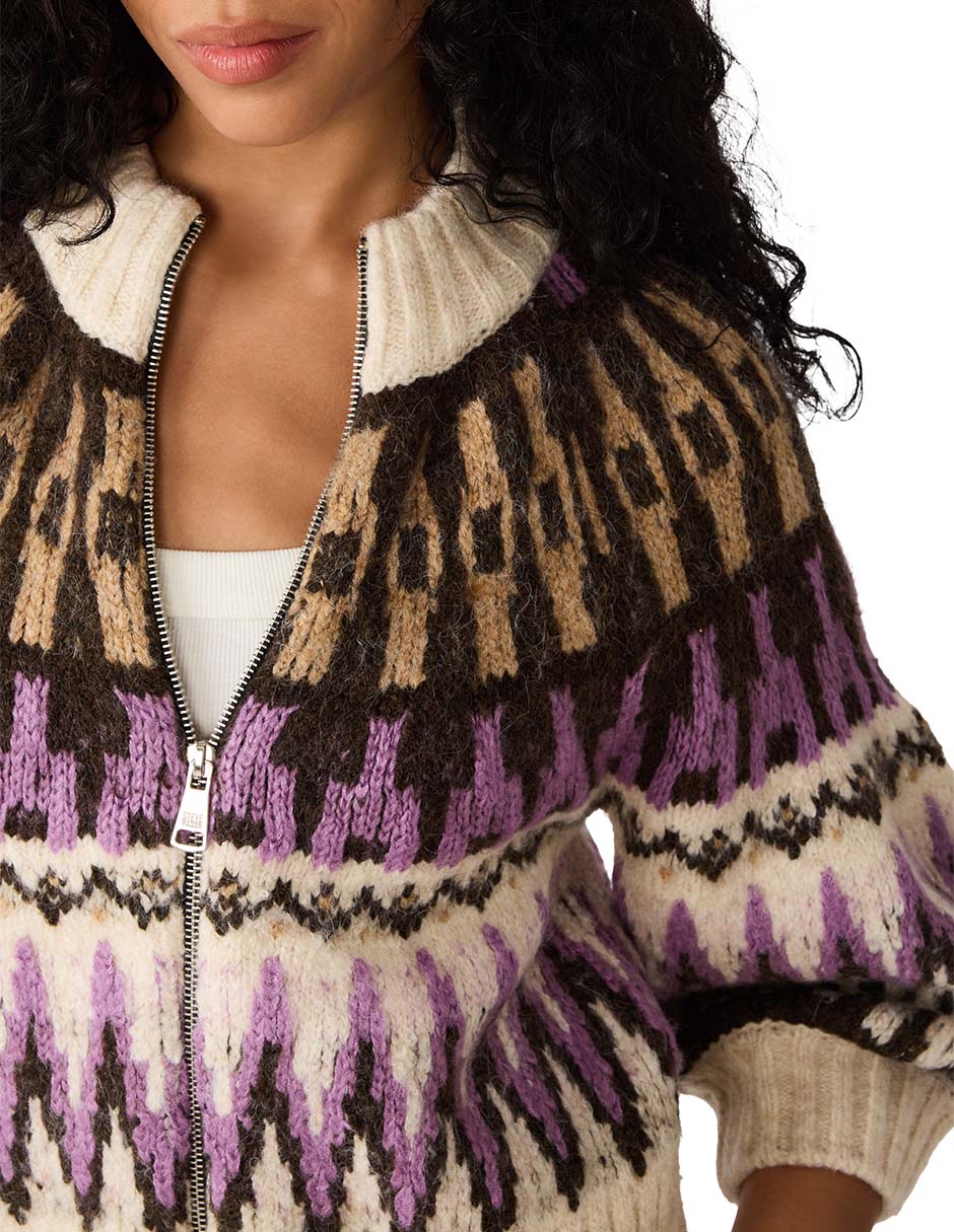 Suéter cuello alto para mujer 2