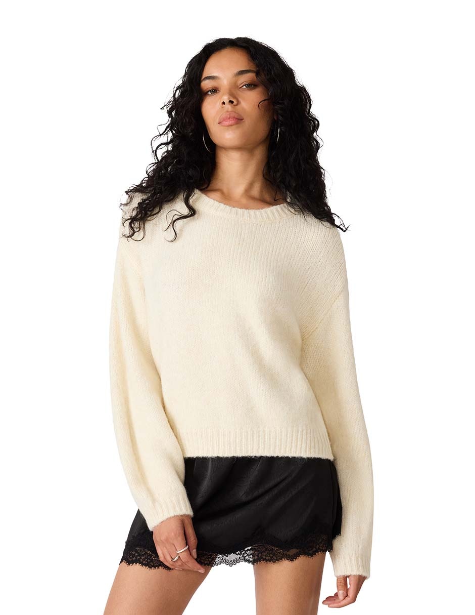 Suéter cuello redondo para mujer Suéter cuello redondo para mujer