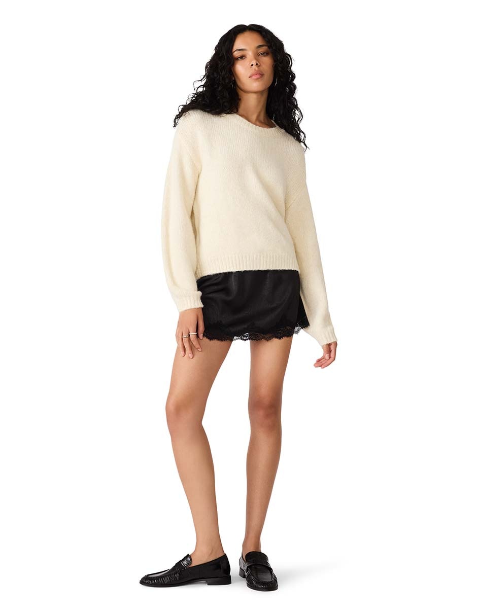 Suéter cuello redondo para mujer 3