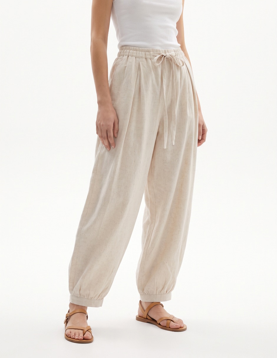 Pantalón amplio para mujer