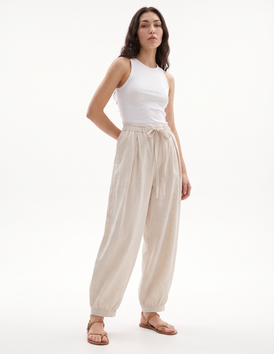 Pantalón amplio para mujer 3