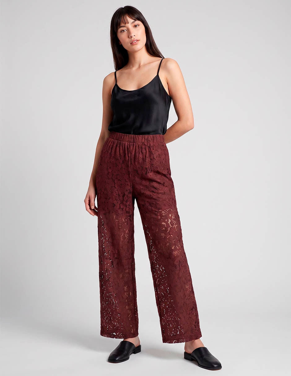 Pantalón vero modar relajado para mujer 1