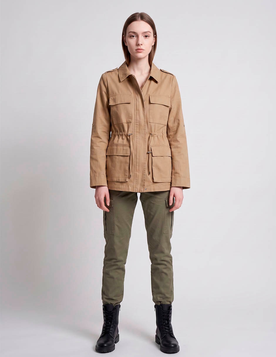 Chamarra cazadora impermeable para mujer Chamarra cazadora impermeable para mujer