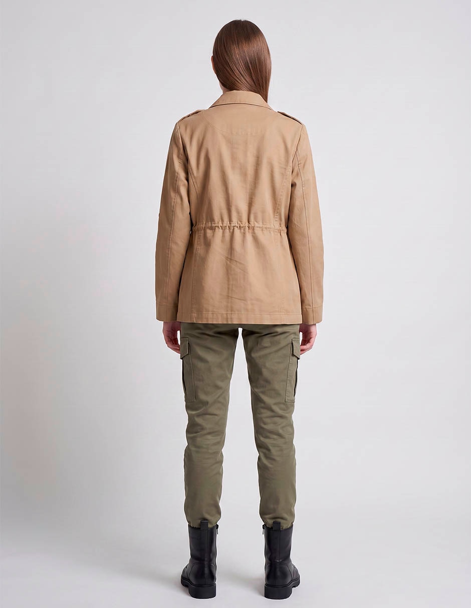 Chamarra cazadora impermeable para mujer 3