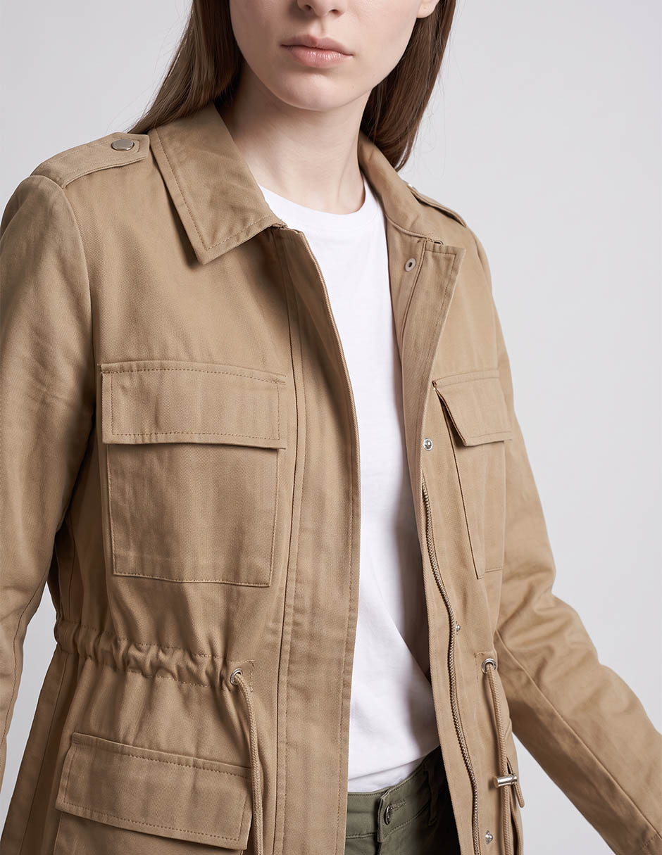 Chamarra cazadora impermeable para mujer 2