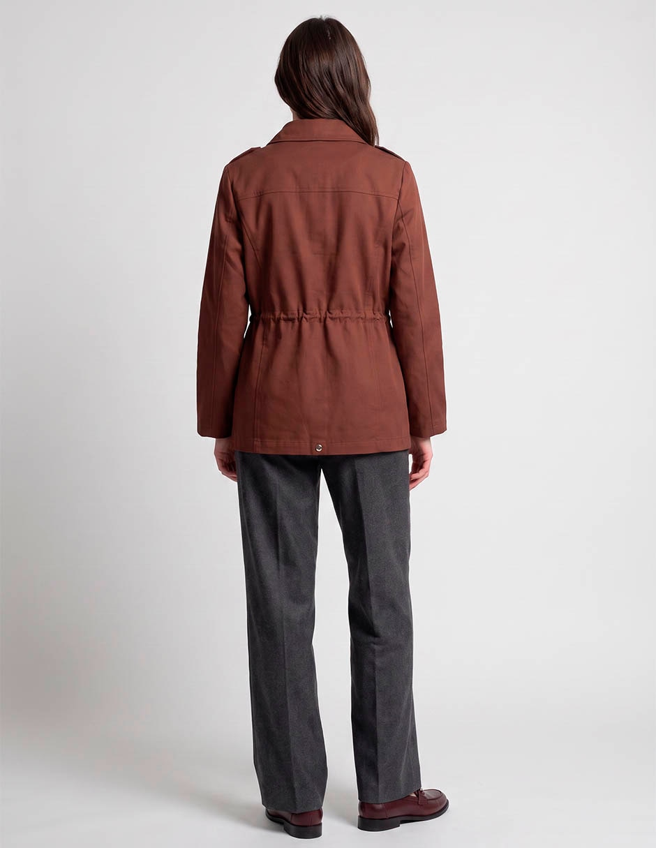 Chamarra cazadora impermeable para mujer 2