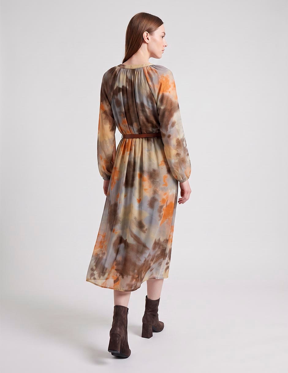Vestido largo casual para mujer 4