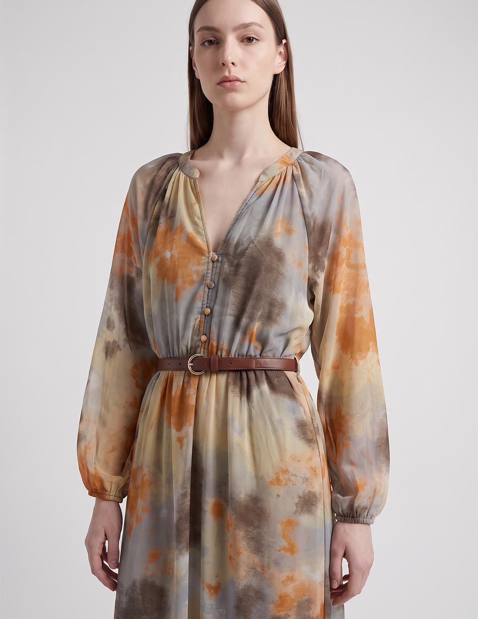 Vestido largo casual para mujer 3