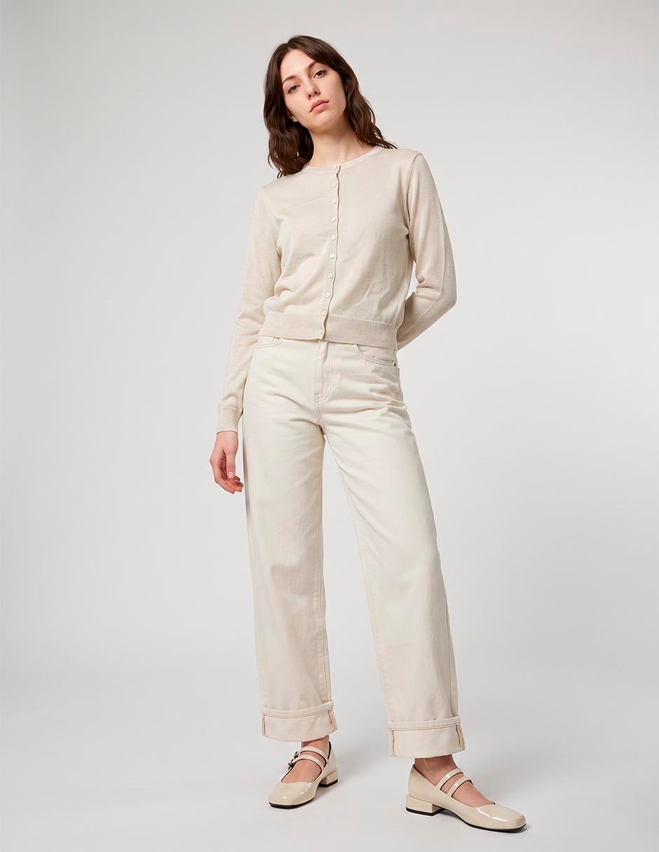Suéter cuello redondo para mujer Suéter cuello redondo para mujer