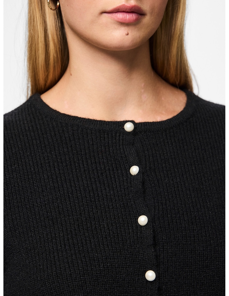 Suéter cuello redondo para mujer 4