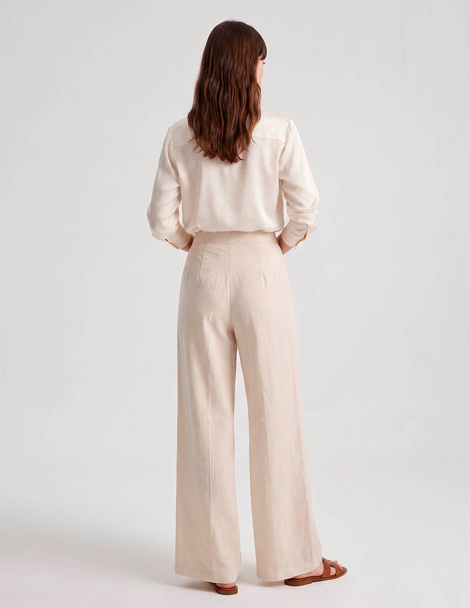 Pantalón relaxed recto para mujer 4