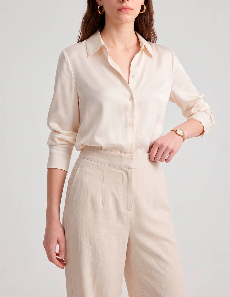 Pantalón relaxed recto para mujer 2