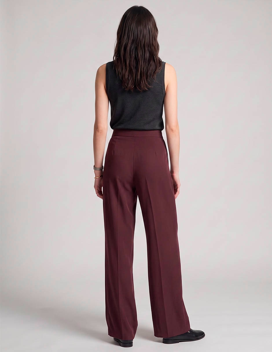 Pantalón relaxed recto para mujer 2