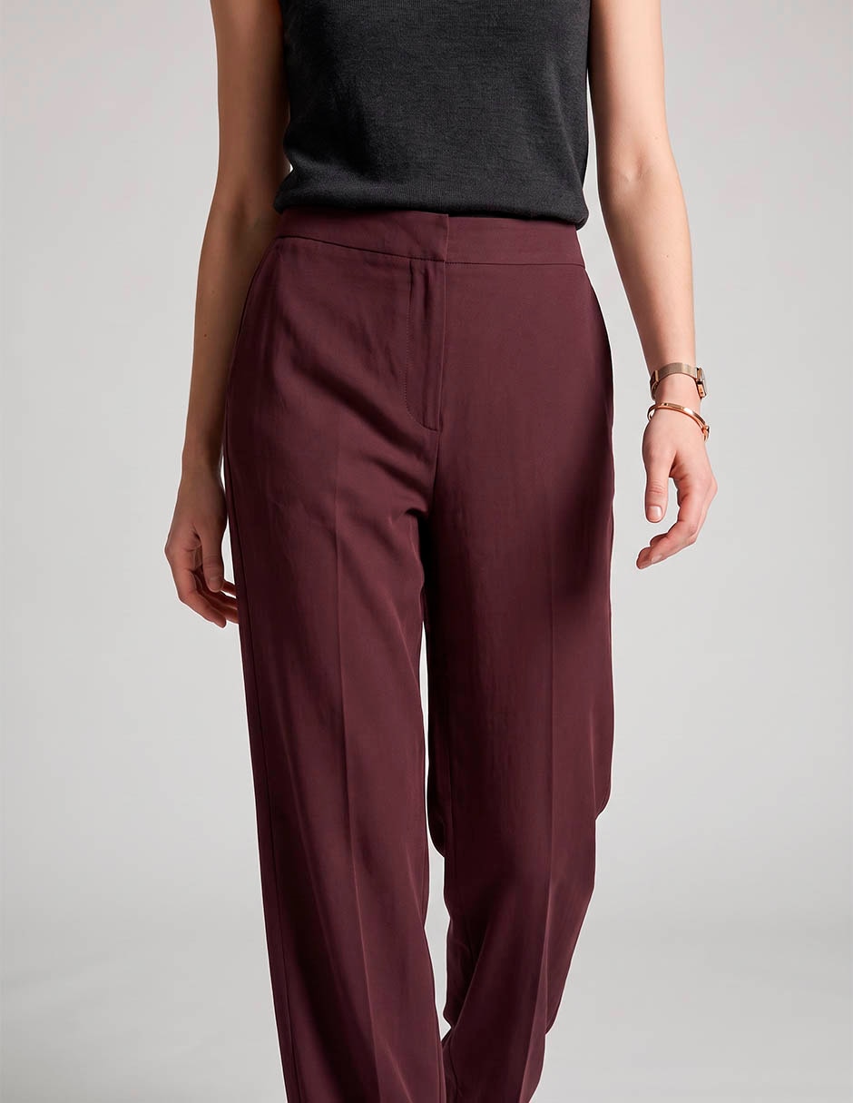 Pantalón relaxed recto para mujer 4