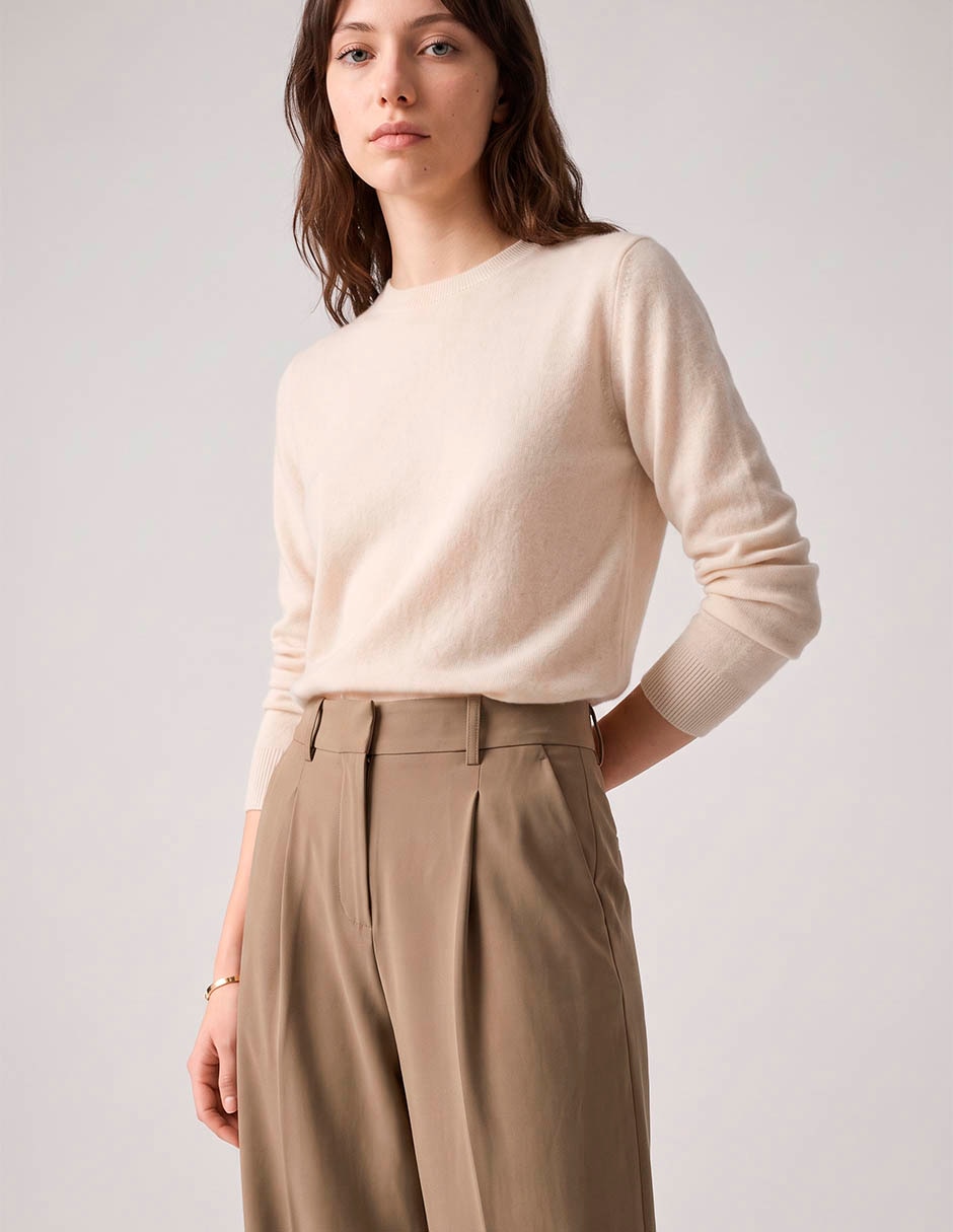 Pantalón relaxed wide leg para mujer 4