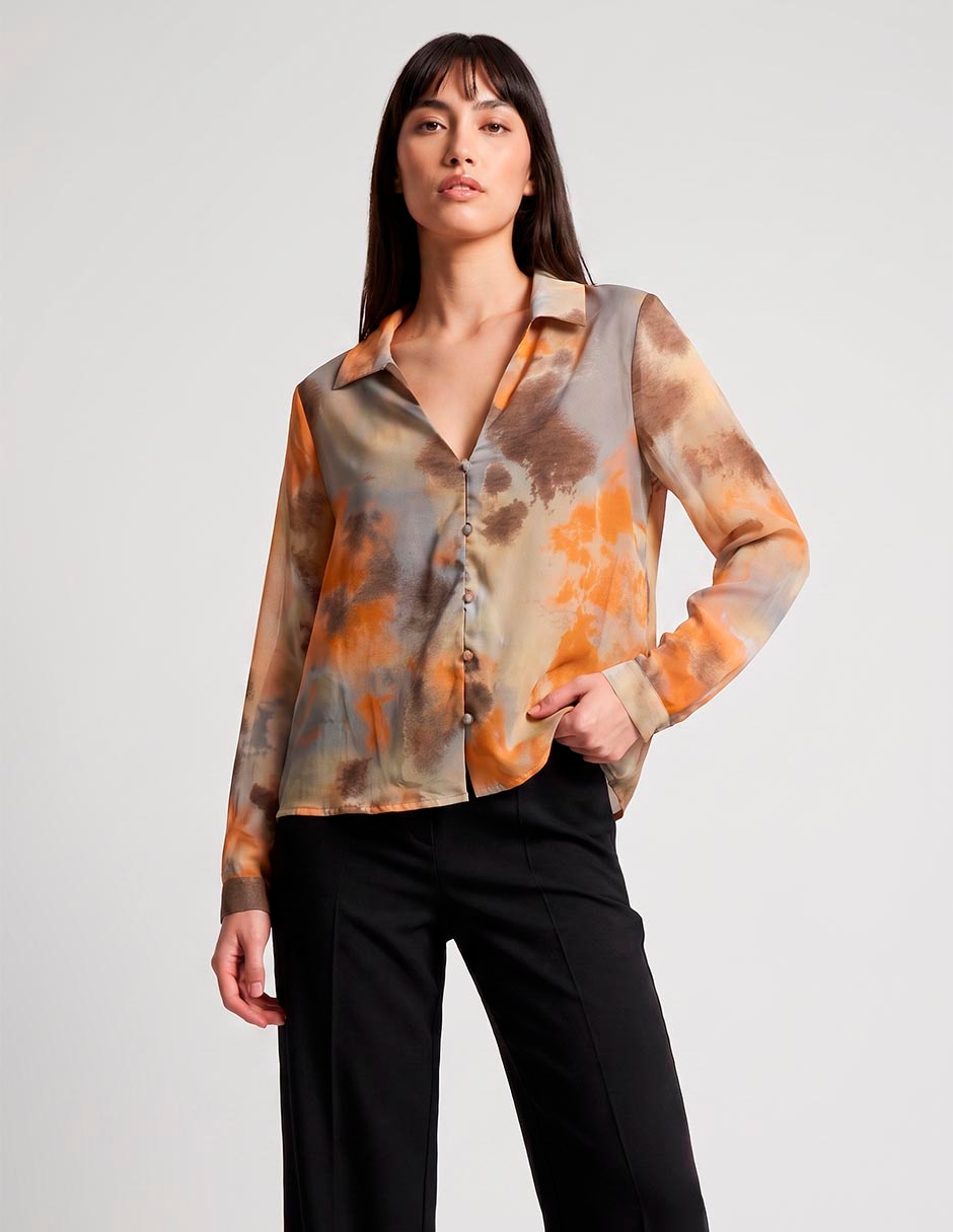 Blusa manga larga para mujer 3