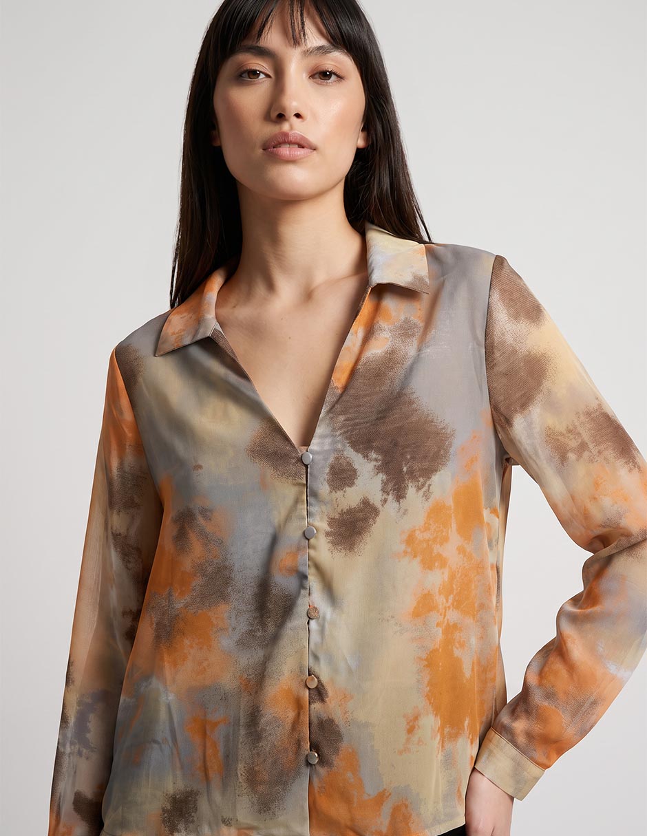 Blusa manga larga para mujer 2