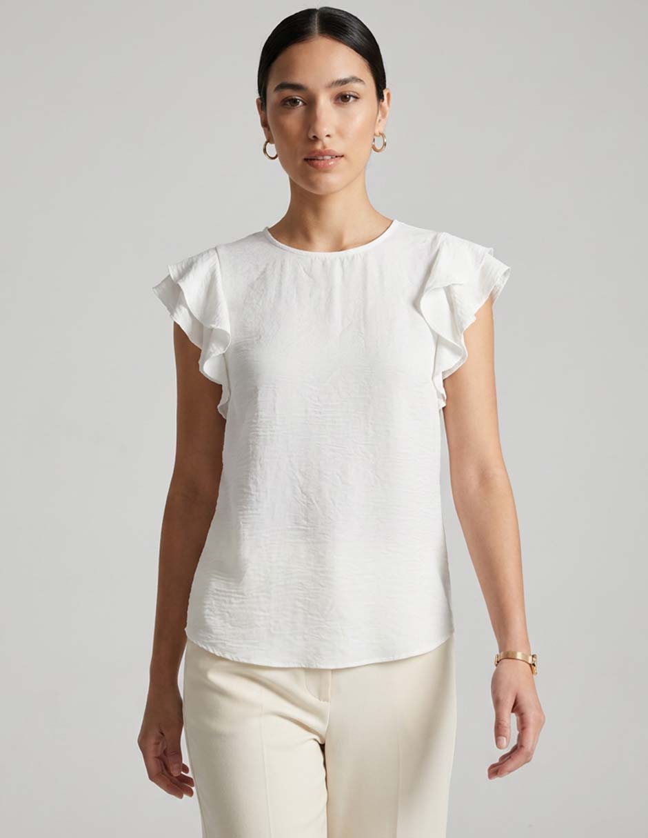 Blusa sin manga para mujer