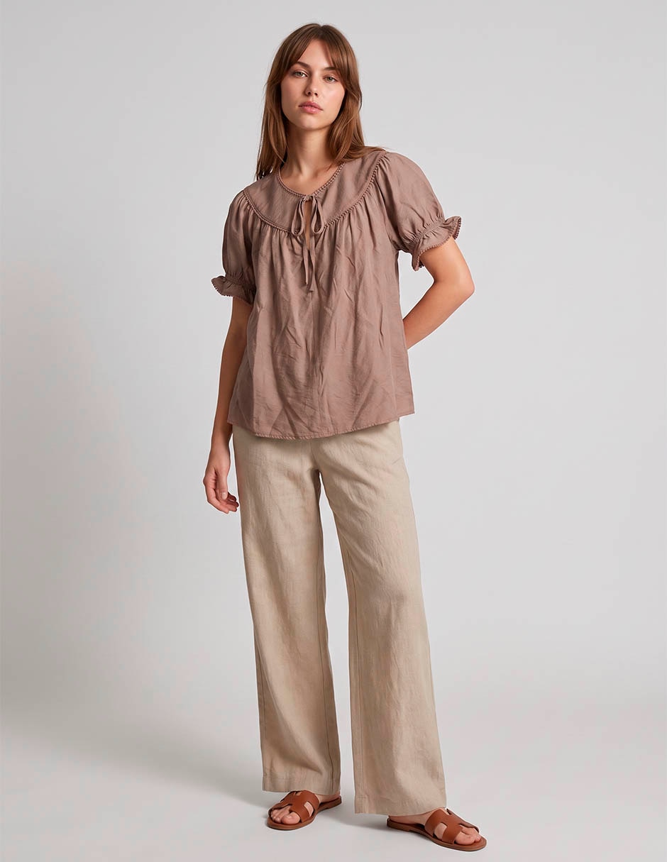 Blusa manga corta para mujer Blusa manga corta para mujer