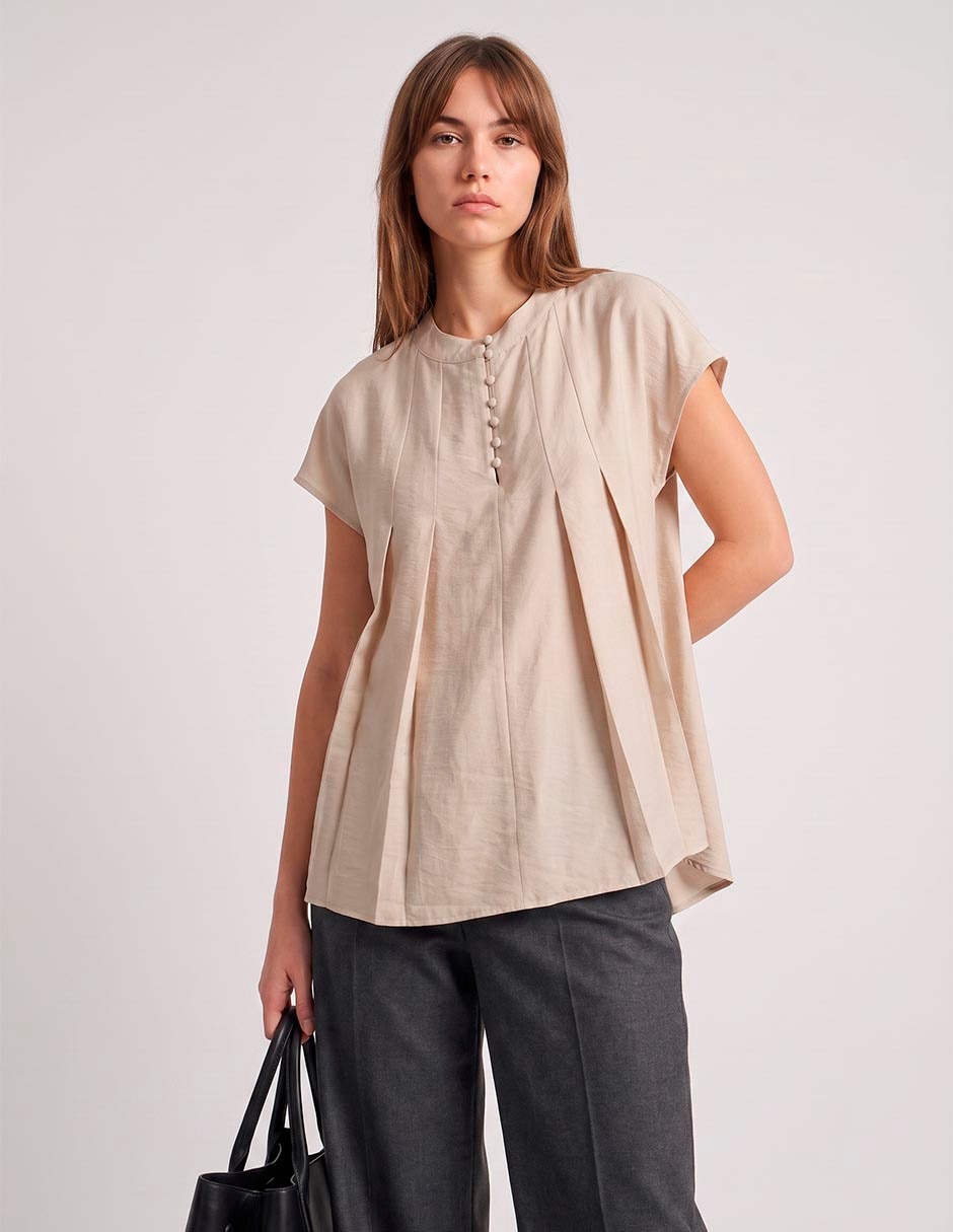 Blusa Alexis manga 3/4 para mujer