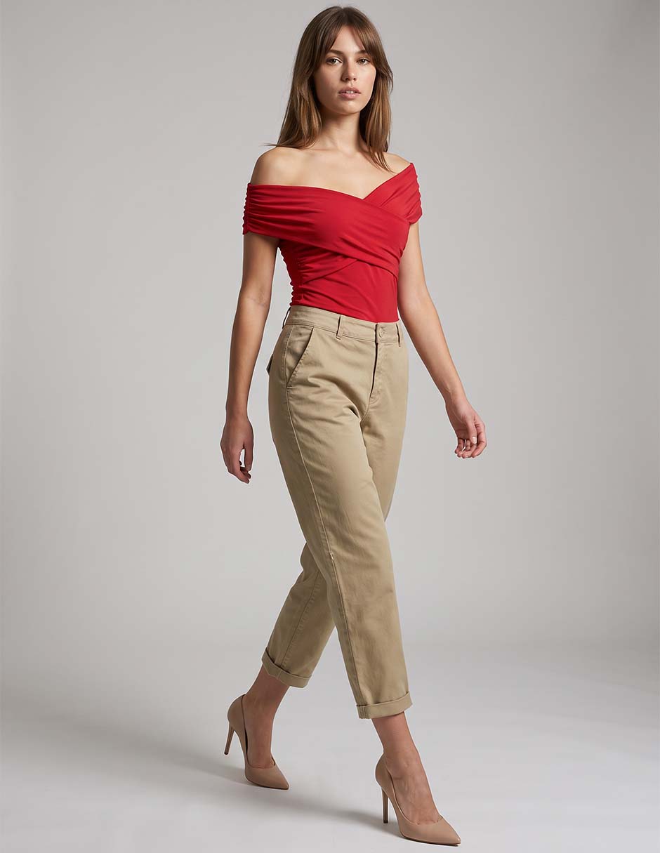 Pantalón recto para mujer 3