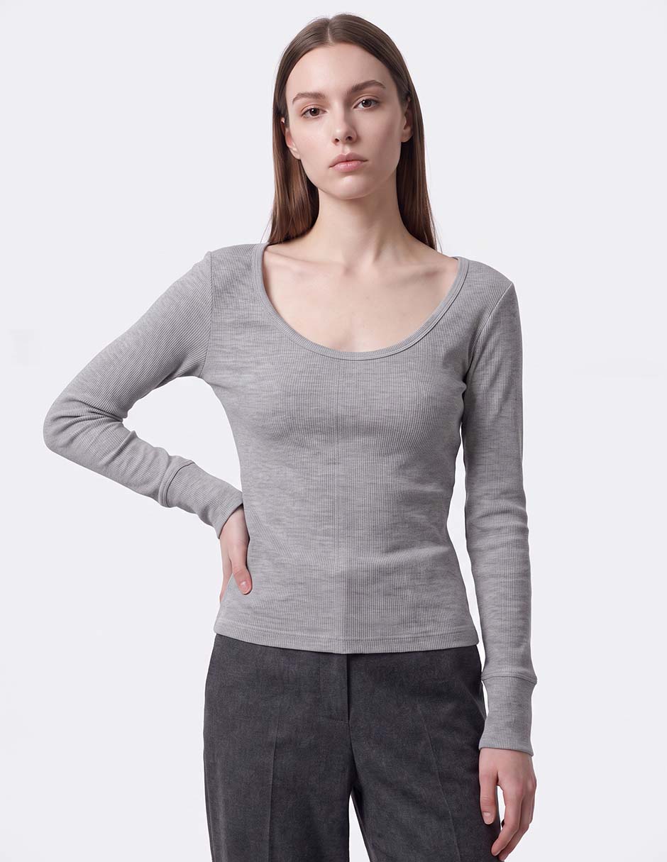 Blusa manga larga para mujer 1
