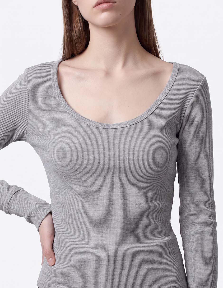 Blusa manga larga para mujer 2