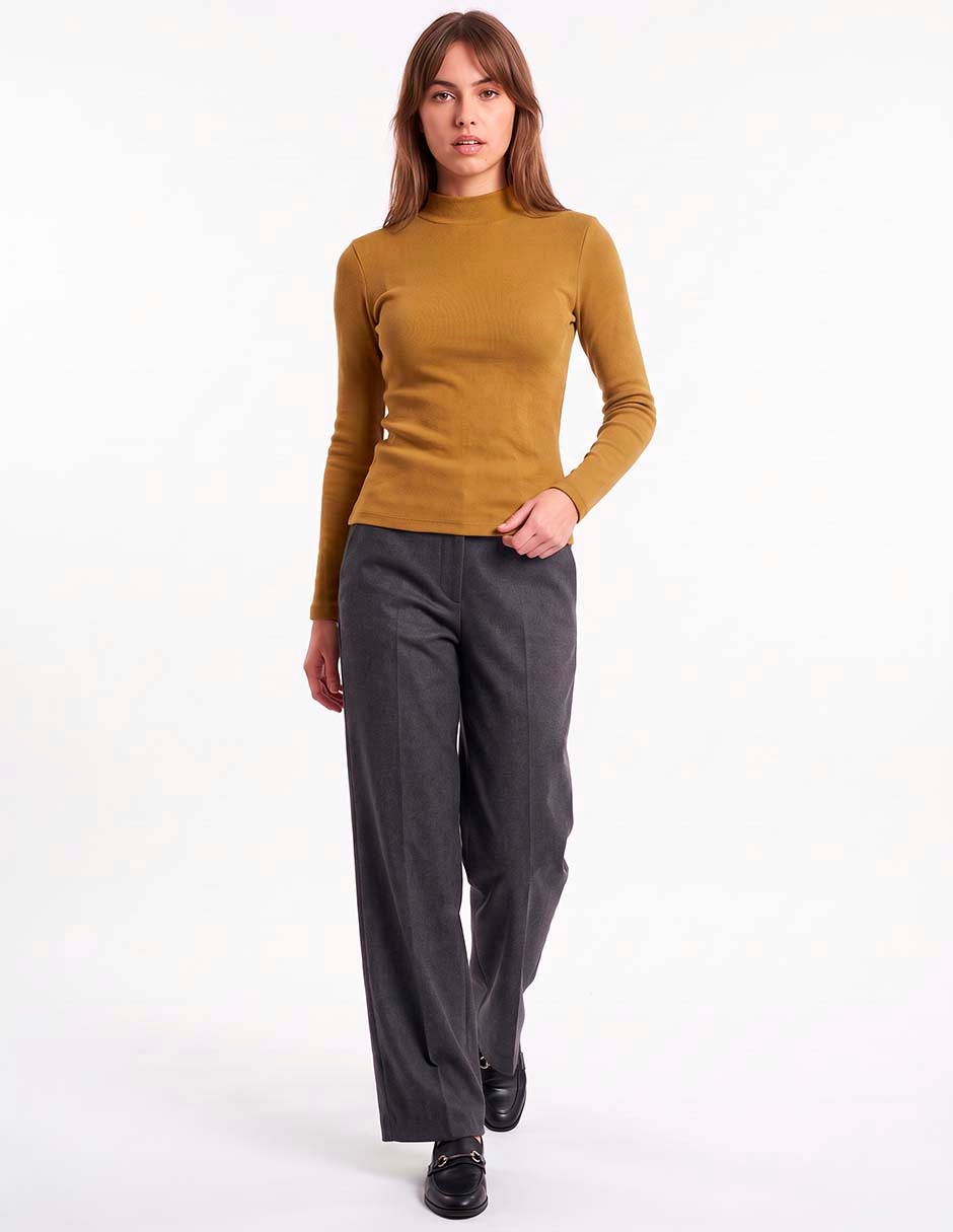 Blusa manga larga para mujer 4