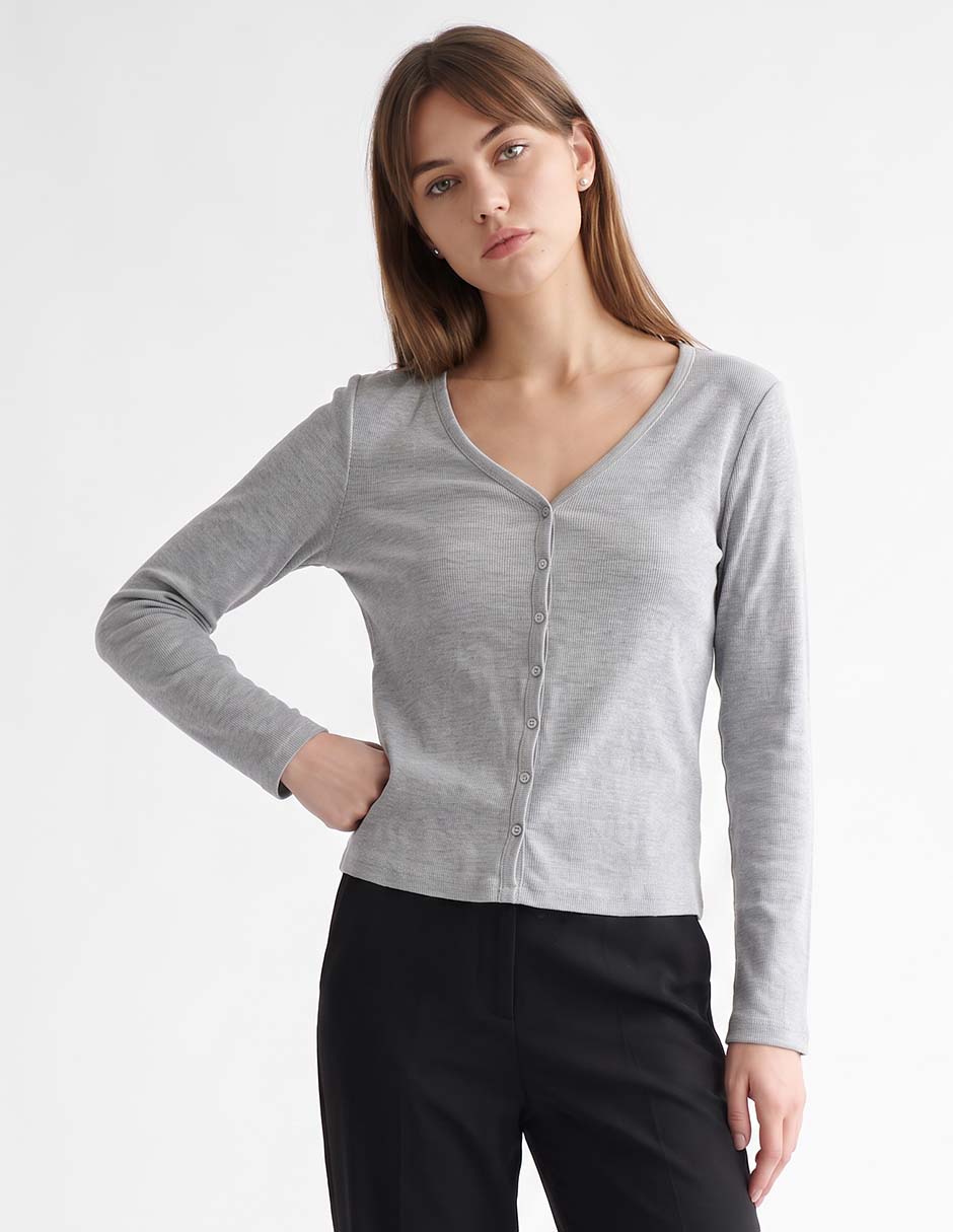 Suéter cuello v para mujer Suéter cuello v para mujer