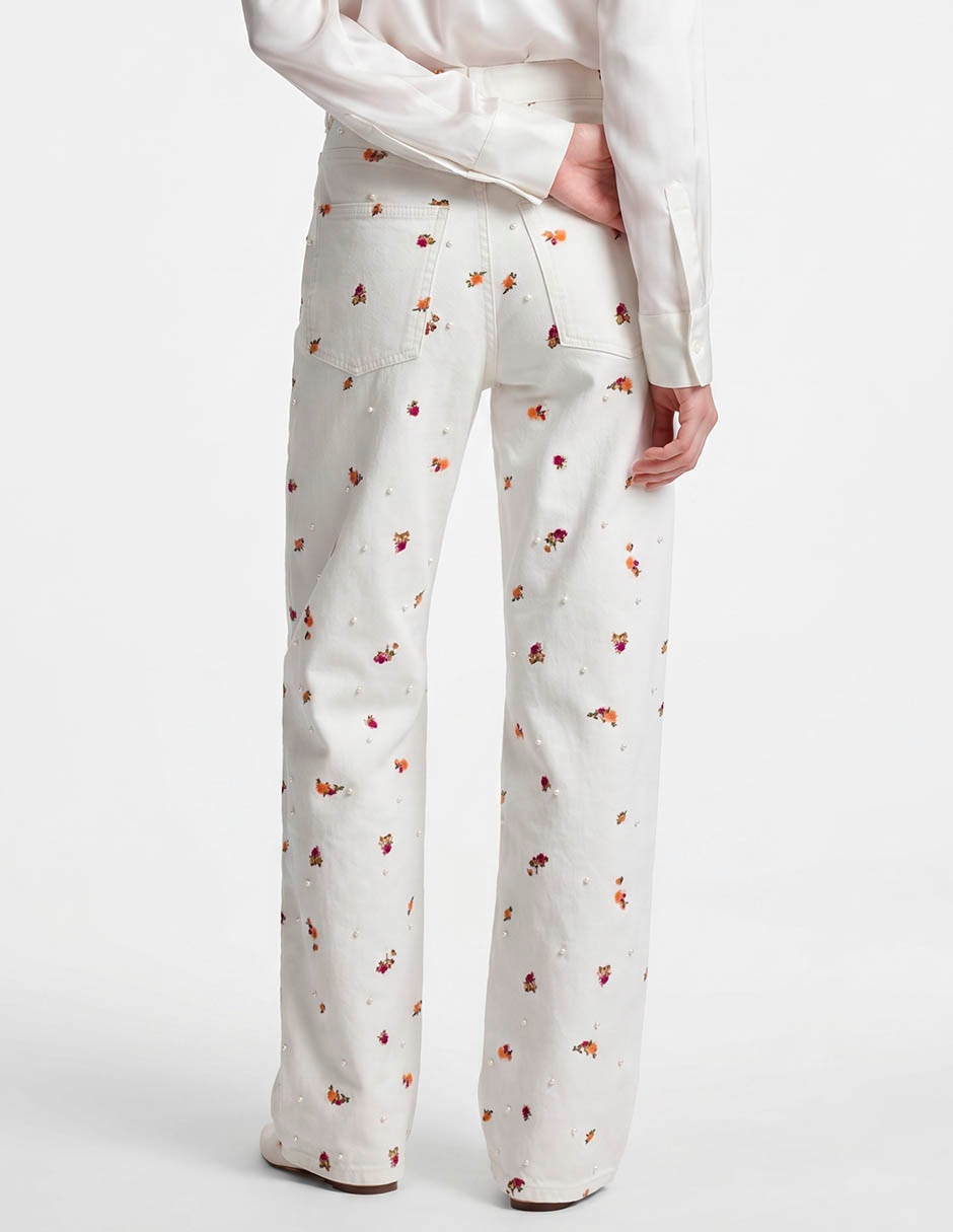 Jeans straight para mujer 2