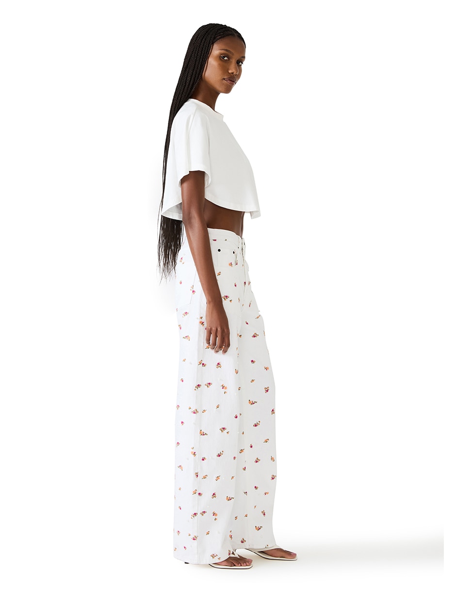 Jeans straight para mujer 4