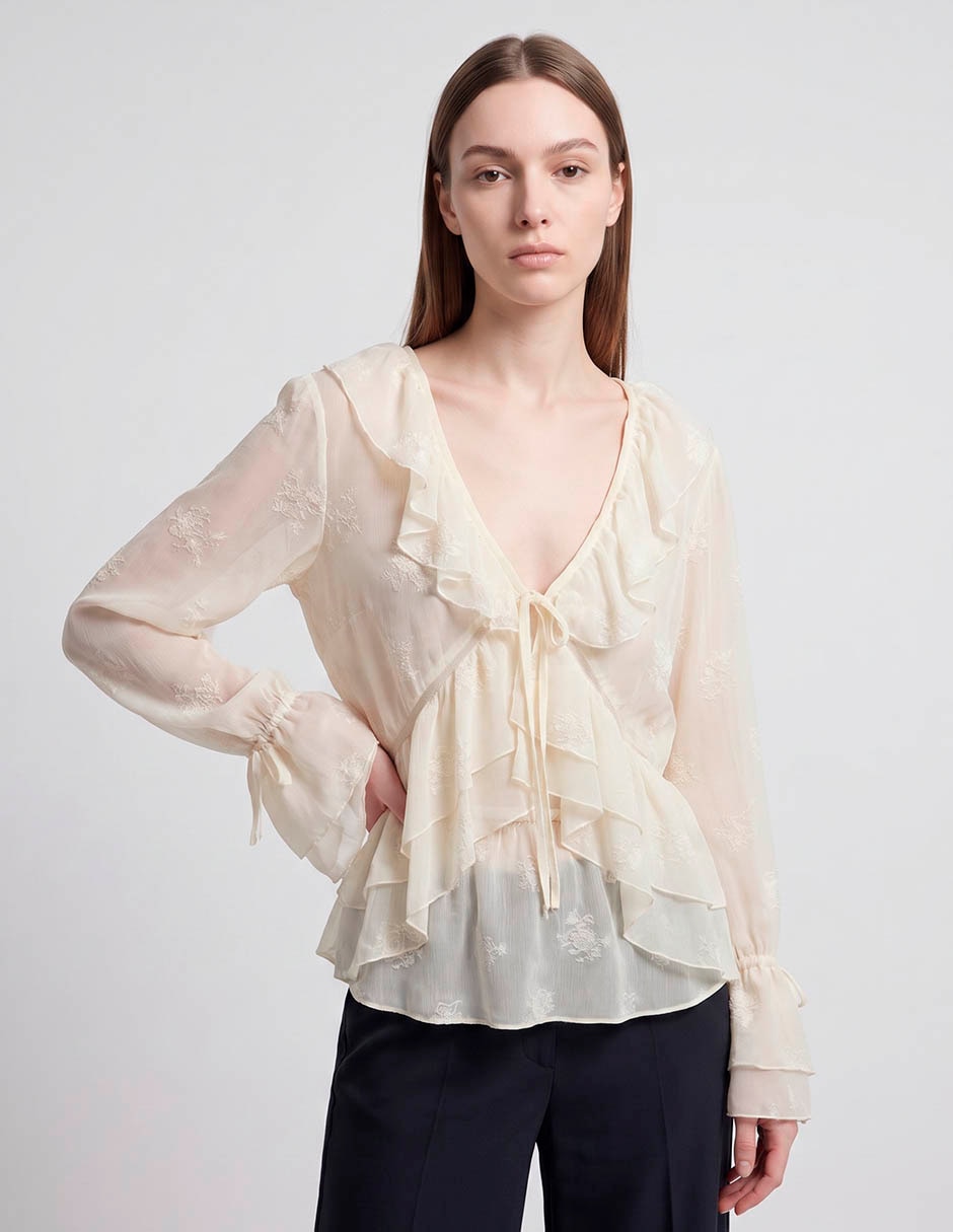 Blusa manga larga para mujer Blusa manga larga para mujer