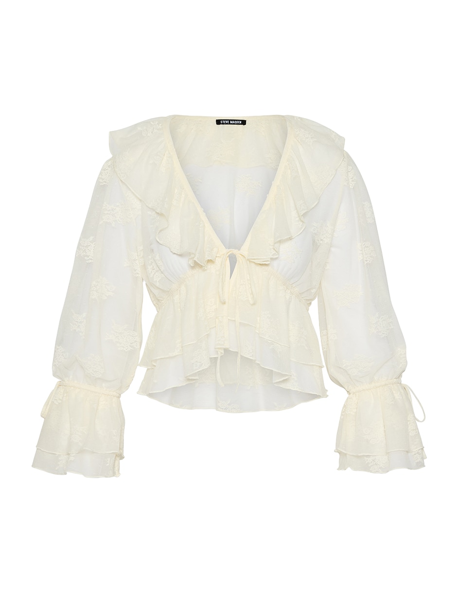 Blusa manga larga para mujer 5