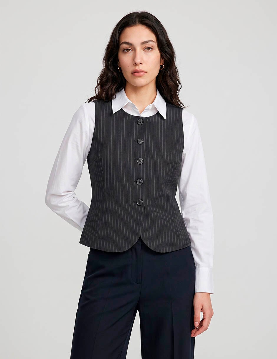Chaleco de algodón para mujer