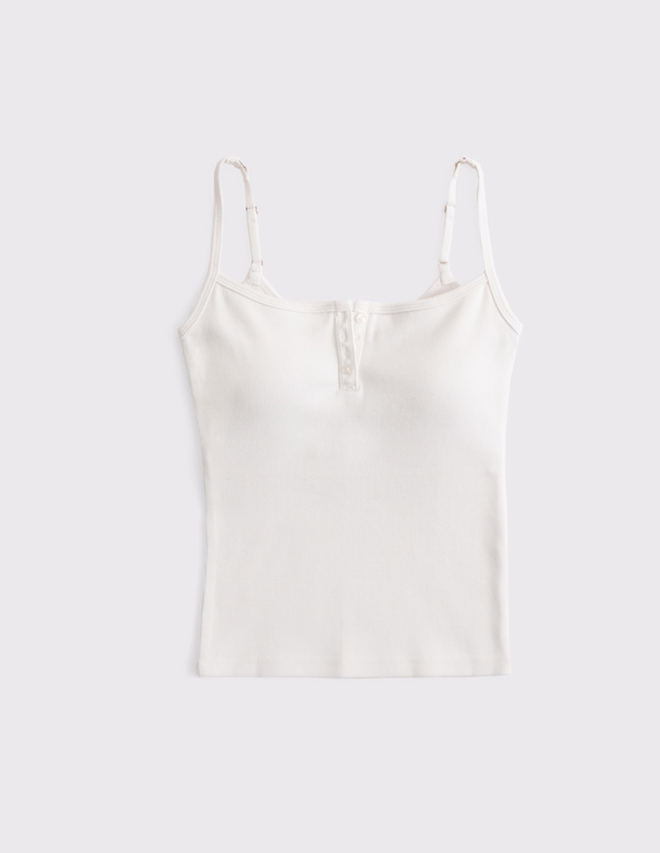 Top cuello cuadrado tirante ajustable Top cuello cuadrado tirante ajustable