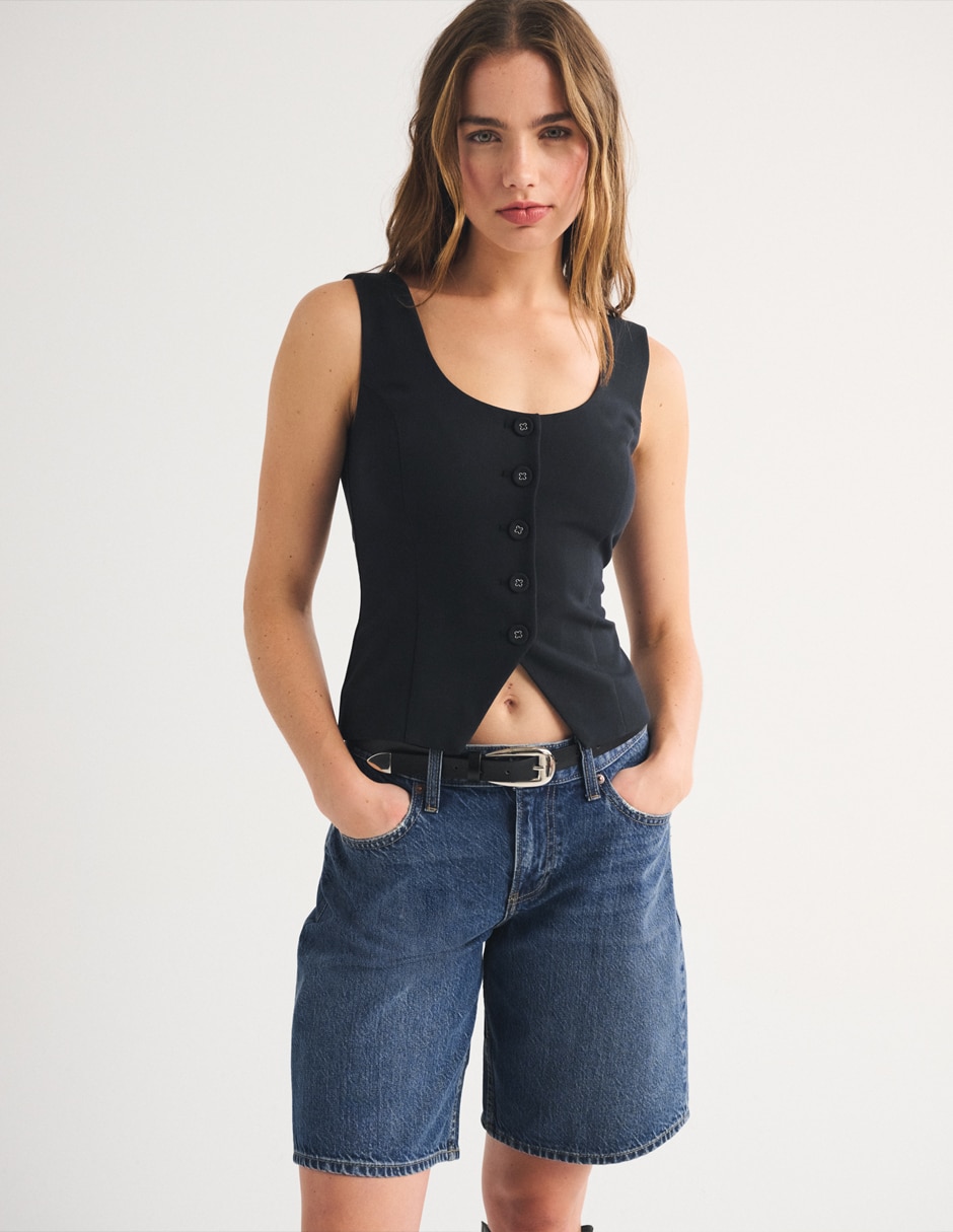 Short de algodón para mujer 4