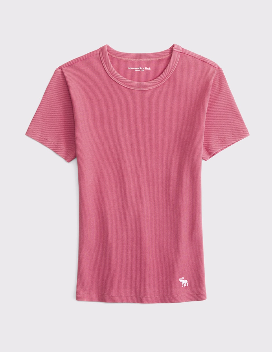 Playera manga corta Sm26 cuello redondo para mujer Playera manga corta Sm26 cuello redondo para mujer